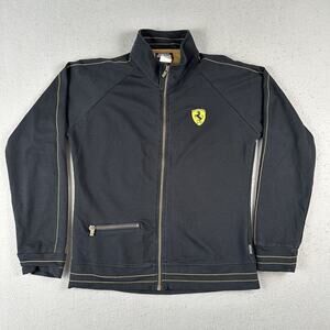 Ferrari Black Jacket with Yellow Logo
